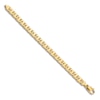 Thumbnail Image 2 of Men's Solid High-Polish Anchor Link Bracelet 14K Yellow Gold 8"