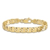 Thumbnail Image 3 of Men's Solid High-Polish Anchor Link Bracelet 14K Yellow Gold 8"