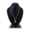 Thumbnail Image 2 of Charm'd by Lulu Frost Freshwater Cultured Pearl Star & Natural Peridot Birthstone Charm 18" Box Chain Necklace Set 10K Yellow Gold