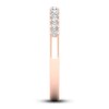 Thumbnail Image 3 of Diamond Wedding Band 1/4 ct tw Round 14K Rose Gold