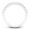 Thumbnail Image 3 of Diamond Wedding Band 1/2 ct tw Round 14K White Gold