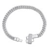 Thumbnail Image 2 of Y-Knot Men's Diamond Bracelet 1/3 ct tw Round Sterling Silver