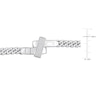 Thumbnail Image 3 of Y-Knot Men's Diamond Bracelet 1/3 ct tw Round Sterling Silver