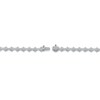 Diamond Tennis Bracelet 4-3/4 ct tw Round 14K White Gold 7"