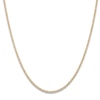 Thumbnail Image 1 of Solid Glitter Rope Necklace 14K Yellow Gold 18" 2mm