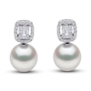 Thumbnail Image 1 of Yoko London South Sea Cultured Pearl Earrings 5/8 ct tw Diamonds 18K White Gold
