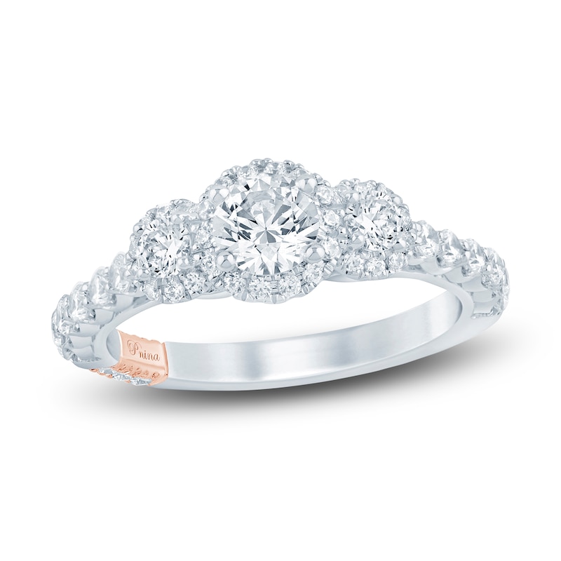 Main Image 1 of Pnina Tornai Diamond Engagement Ring 1-1/5 ct tw Round 14K White Gold