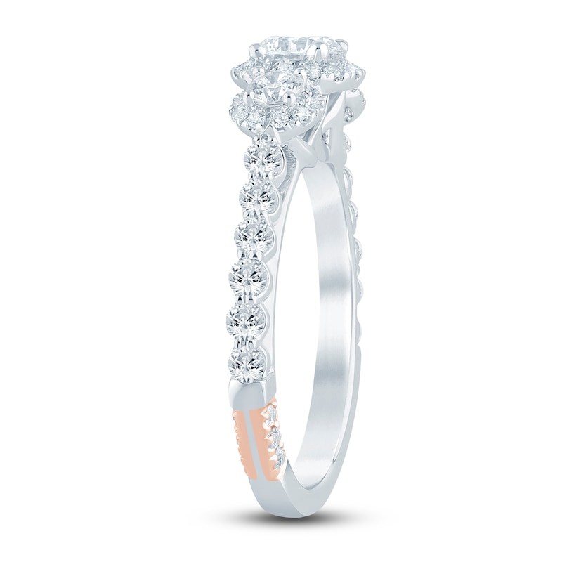 Main Image 2 of Pnina Tornai Diamond Engagement Ring 1-1/5 ct tw Round 14K White Gold