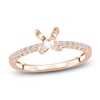Thumbnail Image 1 of Diamond Engagement Ring Setting 1/6 ct tw Round 14K Rose Gold