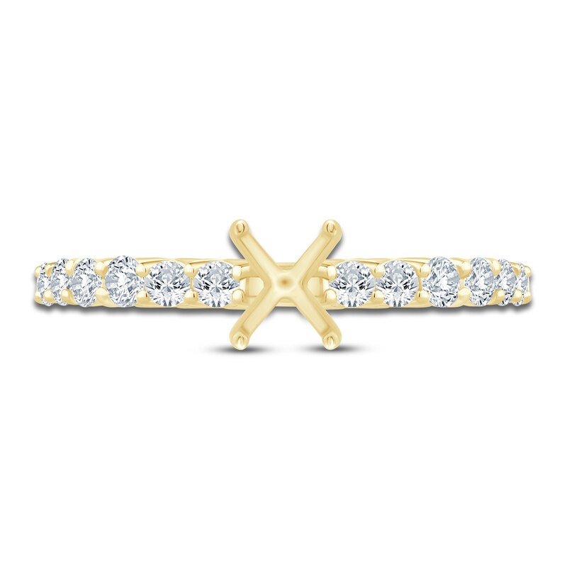 Main Image 3 of Pnina Tornai Diamond Engagement Ring Setting 1/2 ct tw 14K Yellow Gold