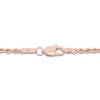 Thumbnail Image 2 of High-Polish Glitter Rope Chain 14K Rose Gold 20" 2.4mm