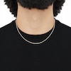 Thumbnail Image 3 of Semi-Solid Glitter Rope Chain Necklace 14K White Gold 18" 1.8mm