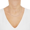 Thumbnail Image 2 of Semi-Solid Glitter Rope Chain Necklace 14K White Gold 20" 1.8mm