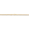 Thumbnail Image 2 of Semi-Solid Glitter Rope Chain Necklace 14K Yellow Gold 16" 2mm