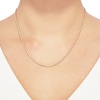 Thumbnail Image 3 of Semi-Solid Glitter Rope Chain Necklace 14K Yellow Gold 16" 2mm