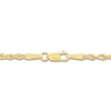 Thumbnail Image 2 of Semi-Solid Glitter Rope Chain Necklace 14K Yellow Gold 16" 2.4mm