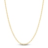 Thumbnail Image 1 of Semi-Solid Glitter Rope Chain Necklace 14K Yellow Gold 20" 2.4mm