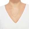 Thumbnail Image 3 of Semi-Solid Glitter Rope Chain Necklace 14K Yellow Gold 20" 2.4mm