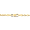 Thumbnail Image 2 of Semi-Solid Glitter Rope Chain Necklace 14K Yellow Gold 30" 2.4mm