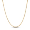 Thumbnail Image 1 of Hollow Glitter Rope Chain Necklace 14K Yellow Gold 20" 1.8mm