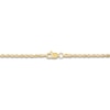 Thumbnail Image 2 of Hollow Glitter Rope Chain Necklace 14K Yellow Gold 20" 1.8mm