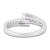 Thumbnail Image 3 of Round-Cut Diamond Bypass Engagement Ring 1 ct tw 14K White Gold