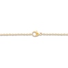 Thumbnail Image 3 of Children's Diamond Accent Cross Necklace 18K Yellow Gold 10"