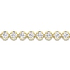 Thumbnail Image 2 of Lab-Grown Diamond Tennis Bracelet 8 ct tw 14K Yellow Gold 7.25"