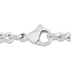 Thumbnail Image 3 of Men's Diamond Dog Tag Necklace 1/10 ct tw Stainless Steel & Yellow Ion Plating 24"