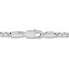 Thumbnail Image 3 of Men's Black & White Diamond Hexagon Necklace 1/3 ct tw Stainless Steel & Black Ion Plating 24"