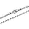Thumbnail Image 2 of Franco Chain Necklace 4mm Stainless Steel 24"