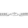 Thumbnail Image 3 of Men's Diamond Cushion-Shaped Pendant Curb Chain Necklace 1/2 ct tw Stainless Steel & Yellow Ion Plating 20"