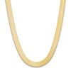Thumbnail Image 1 of Solid Herringbone Chain Necklace 5.53mm 10K Yellow Gold 20"
