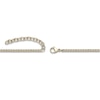 Thumbnail Image 4 of Men's Black Diamond Cross Necklace 1/6 ct tw 14K Yellow Gold-Plated Sterling Silver 24"