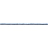 Thumbnail Image 2 of Men's Foxtail Chain Necklace 4mm Blue Ion-Plated Stainless Steel 20"