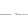 Thumbnail Image 4 of Men's Natural Black Spinel Arrowhead Necklace Sterling Silver 24"