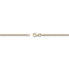 Thumbnail Image 3 of Men's Natural Black Onyx Necklace 14K Yellow Gold-Plated Sterling Silver 24"