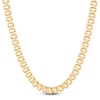 Thumbnail Image 1 of Panther Stampato Chain Necklace 4.4mm 14K Yellow Gold 17.75"