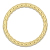 Thumbnail Image 3 of Italia D'Oro Stacking Textured Ring 14K Yellow Gold