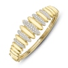 Thumbnail Image 2 of Shy Creation Diamond Graduated Oval Bangle Bracelet 2-1/8 ct tw 14K Yellow Gold SC22009231ZS