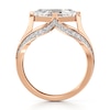 Thumbnail Image 2 of J'Lure Lab-Grown Diamond Lozenge Step-Cut Engagement Ring 2-3/8 ct tw 18K Rose Gold