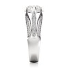 Thumbnail Image 3 of J'Lure Lab-Grown Diamond Moval Old-Cut Engagement Ring 3-1/2 ct tw 18K White Gold