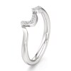 Thumbnail Image 4 of J'Lure Lab-Grown Diamond Wedding Band 1/10 ct tw 18K White Gold