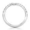 Thumbnail Image 2 of J'Lure Lab-Created Diamond Contour Wedding Band 3/8 ct tw 18K White Gold