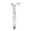 Thumbnail Image 3 of J'Lure Lab-Created Diamond Contour Wedding Band 3/8 ct tw 18K White Gold