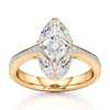 Thumbnail Image 1 of J'Lure Lozenge Step-Cut Lab-Grown Diamond Engagement Ring 2-1/6 ct tw 18K Yellow Gold