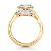 Thumbnail Image 2 of J'Lure Lozenge Step-Cut Lab-Grown Diamond Engagement Ring 4-3/4 ct tw 18K Yellow Gold