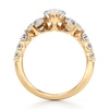 Thumbnail Image 2 of J'Lure Moval Old-Cut Lab-Grown Diamond Engagement Ring 3-1/2 ct tw 18K Yellow Gold
