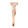 Thumbnail Image 3 of J'Lure Lab-Grown Diamond Contour Wedding Band 1/6 ct tw 18K Rose Gold