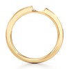 Thumbnail Image 2 of J'Lure Baguette-Cut Lab-Grown Diamond Contour Wedding Band 1/3 ct tw 18K Yellow Gold